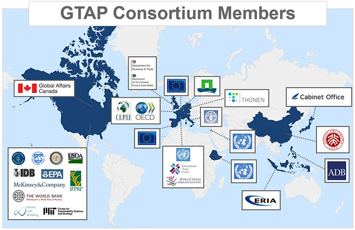 Consortium Member Map