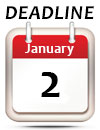 January 2 Deadline