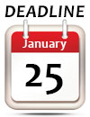 January 25th Deadline